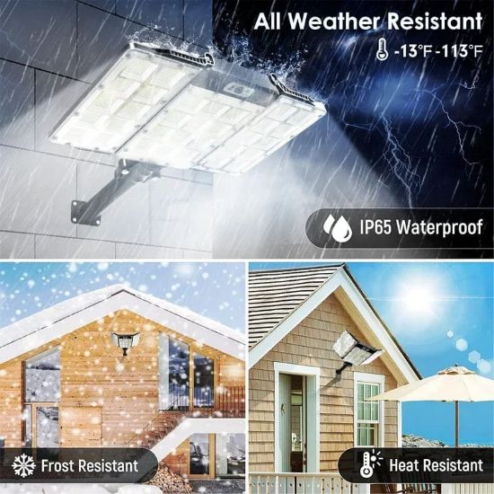 800 LED Bright Outdoor Solar Street Lamp Motion Sensor Waterproof Solar Power Lights