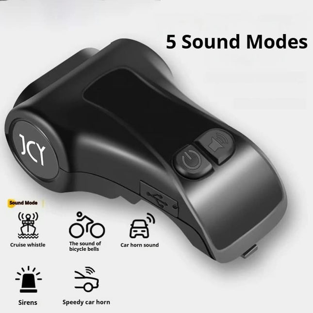 High-intensity Road and Mountain bike lights, night riding lights, super loud bell