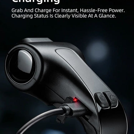 High-intensity Road and Mountain bike lights, night riding lights, super loud bell