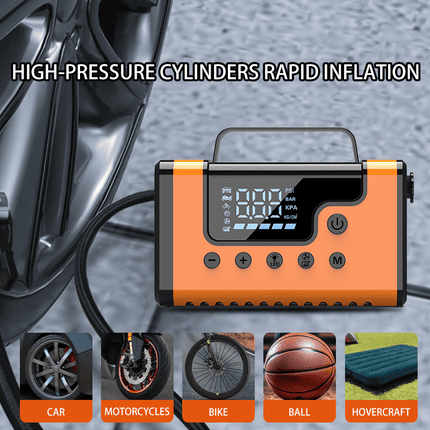 59200mWh Car Jump Starters with Air Compressor, Portable Car Battery Booster, Clean Vacuum Cleaner, 12V Lithium Ion Battery Charger, 150PSI Tire Inflator