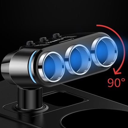 Quick Charge Car Charger High Quality Dual USB Car Cigarette Lighter Socket Splitter Adapter