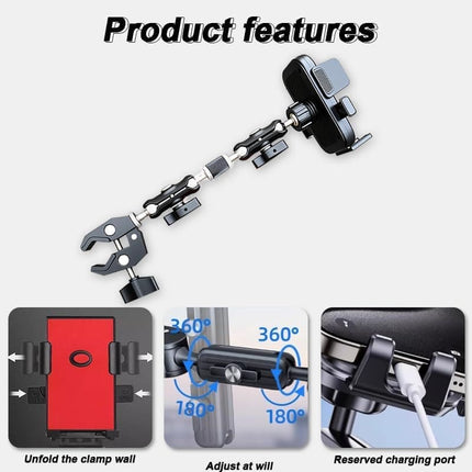 Truck Phone Mount for Workhorse, Pillar Grab Handle Phone Mount for Truck, Universal Clip Phone Holders for Truck, Pickup, SUV, Van